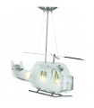 plafonnier ventilateur vintage 2 ampoules e27 max 60w brun patiné