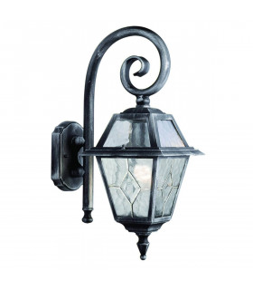 plafonnier ventilateur vintage 2 ampoules e27 max 60w brun patiné
