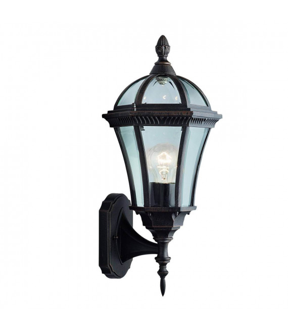 plafonnier ventilateur vintage 2 ampoules e27 max 60w brun patiné