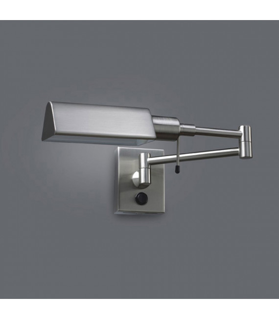 Lampada da comodino industriale e retrò Senti Satin