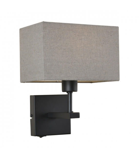 Lámpara de noche Norte Modern negro mate