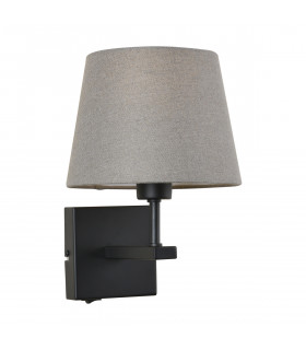 Lámpara de noche Norte Modern negro mate