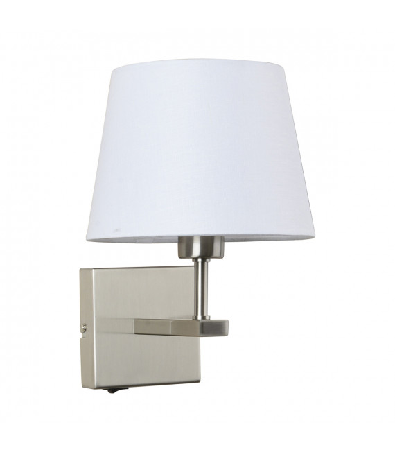 Lampada da comodino rotonda bianca Norte