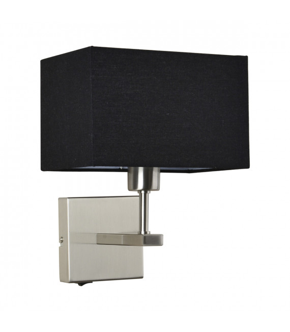 Lampada da comodino moderna Norte Nickel