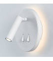 Nelly modern bedside wall lamp white