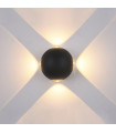 Applique de jardin moderne Trivento Noir