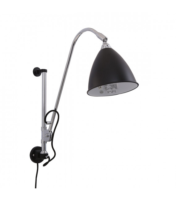 Classic wall light Evato Black