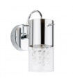 Marqu Chrome Crystal Wall Sconce