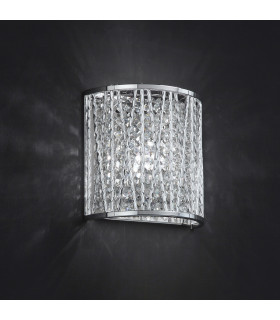 Vanessa Chrome crystal wall light