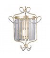 Rinaldo Champagne Gold Crystal Wall Sconce