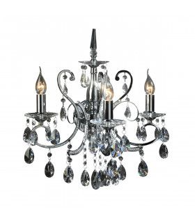 Aplique de cristal Barroco Chrome Chrome