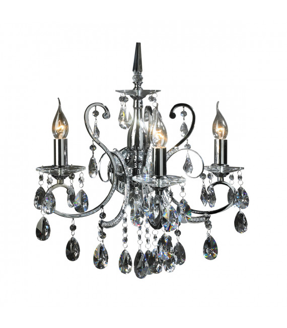 Applique in cristallo Barocco Chrome Chrome
