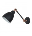 Industrial and retro wall light Sonny Graphite