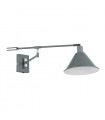 Industrial and retro wall lamp Trinity Graphite