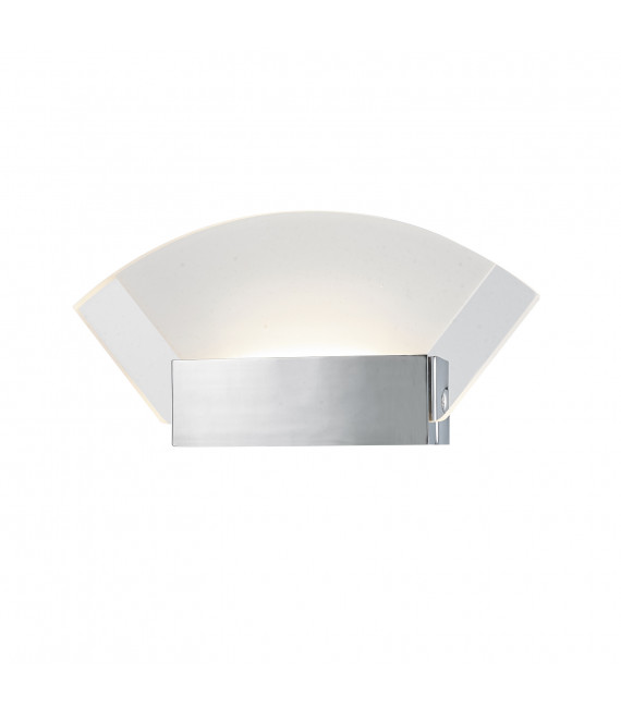 Leann Modern Sandblasted Nickel Wall Sconce