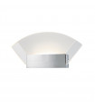 Leann Modern Sandblasted Nickel Wall Sconce