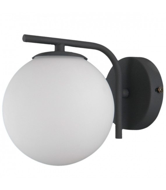 Modern wall light Raddi Black