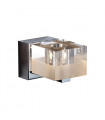Applique murale moderne Cubric Chrome