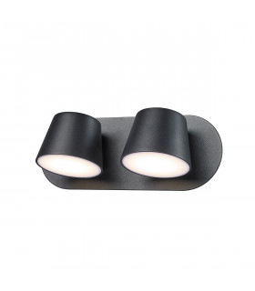 Moderne Wandleuchte Kuola Black
