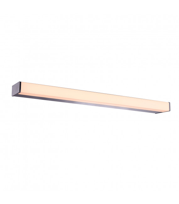 Applique murale moderne Minoria Chrome longueur 60 Cm