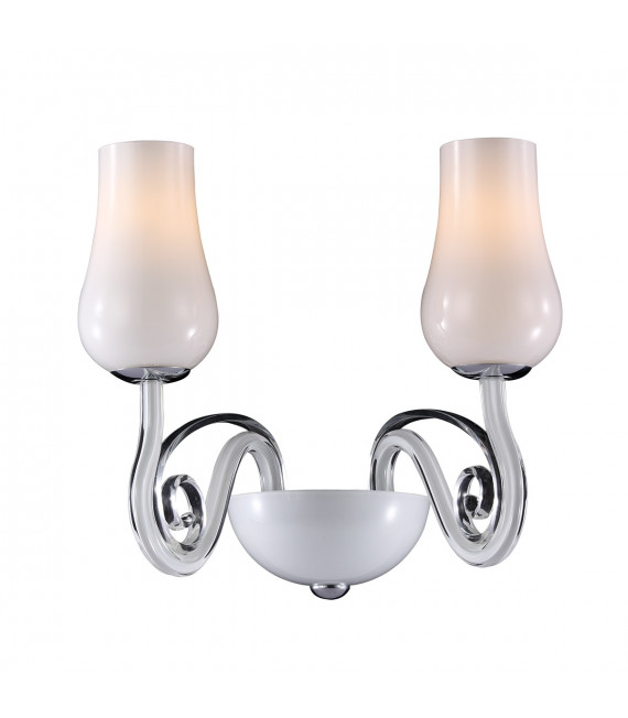 Modern wall lamp Lybra white