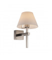 Applique murale pour salle de bains moderne Melvin Satin