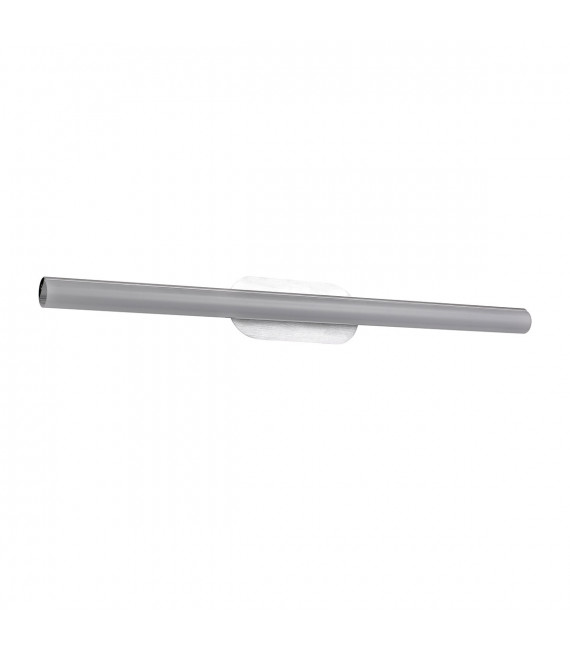 Applique da bagno moderna Carter Argento spazzolato