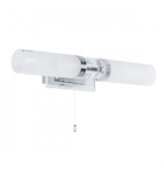 Applique da parete moderna per bagno Hook Chrome
