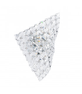 Scarve Chrome Modern Bathroom Wall Light