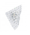 Applique murale pour salle de bains moderne Scarve Chrome