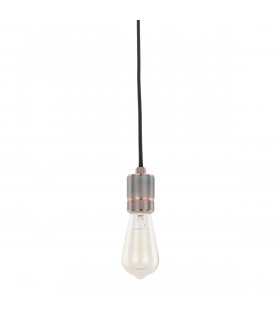 Casa Modern Hanging Socket Red Copper