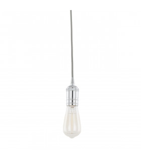 Lampada a sospensione moderna Atrium Chrome