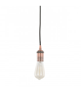 Moderne Hängelampe Atrium Red Kupfer