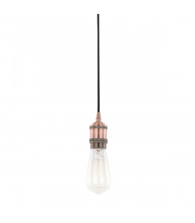 Lampada a sospensione moderna Classo Rosso rame