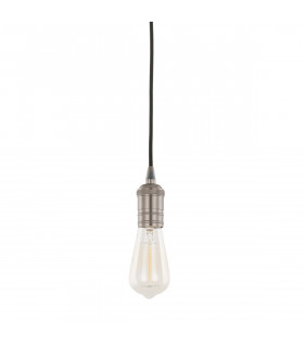 Atrium Black Modern Hanging Socket