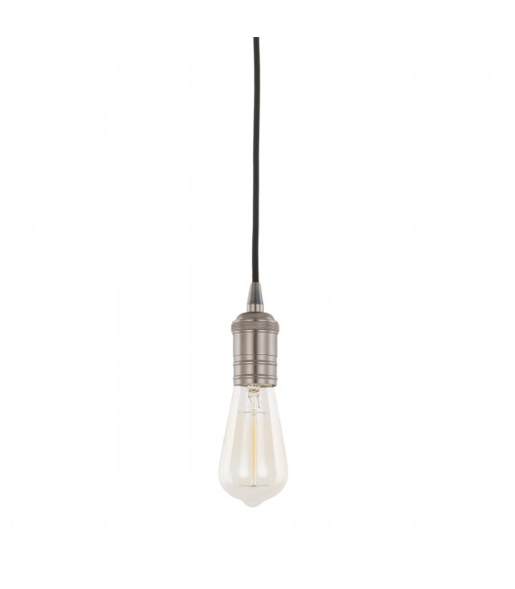 Atrium Black Modern Hanging Socket