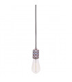 Modern hanging socket Millenia Red copper