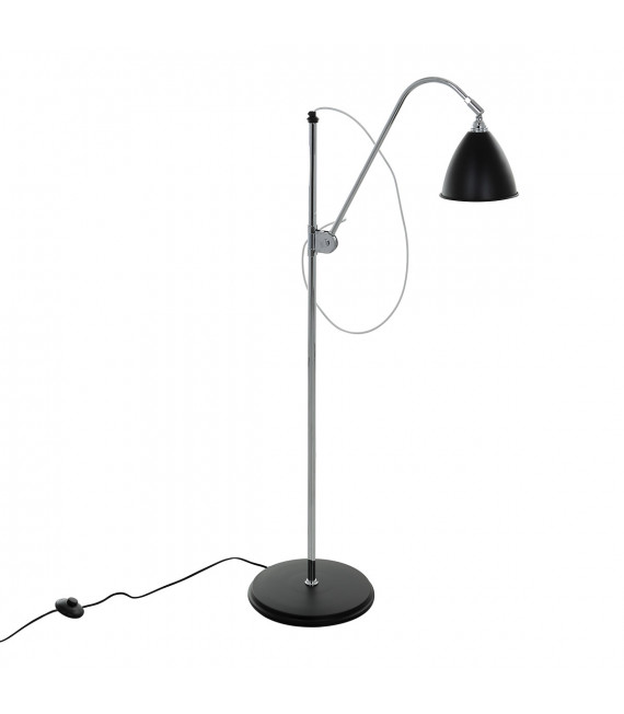 Lampadaire classique Evato Noir