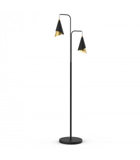 Modern floor lamp Raalto Black, gold