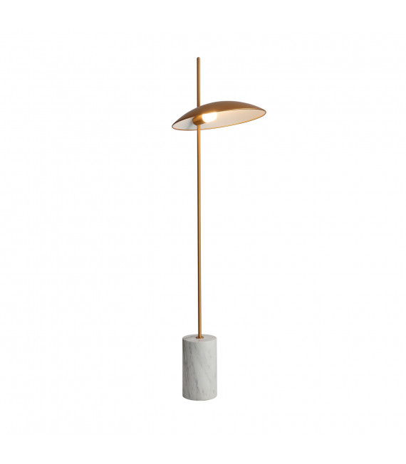 Moderne Stehlampe Vilai Golden, Marmor