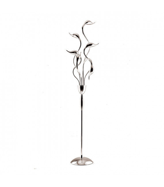 Moderne Stehlampe Swan Chrome