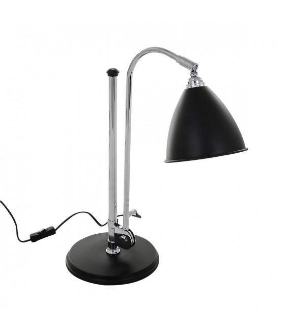 Klassische Schreibtischlampe Evato Black