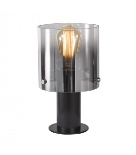 Modern desk lamp Javier Black, smoked