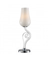Lampe de bureau moderne Lybra blanc