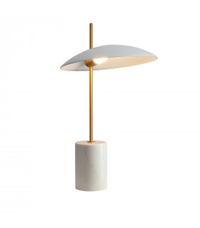 Vilai Modern Desk Lamp Weiß, Gold, Marmor