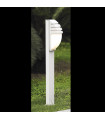 Lanterne de jardin moderne Decora blanc