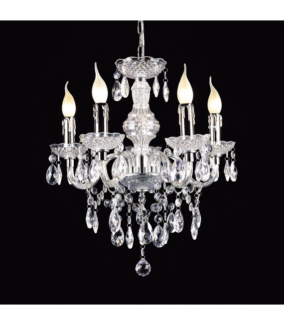 Whiz Chrome Crystal Kronleuchter