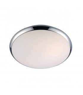 Lámpara de techo moderna Kreo Chrome, blanco