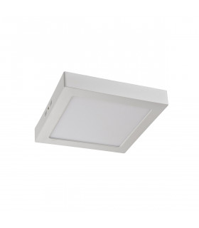 Lámpara de techo moderna Glissy Square blanco