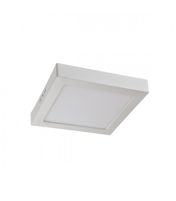 Lámpara de techo moderna Glissy Square blanco